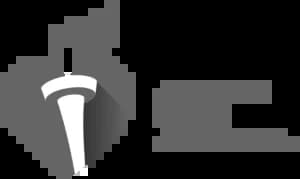 a black and white photo of a tall tower